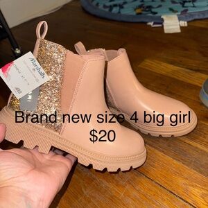 Girls Glitter Chelsea Boots